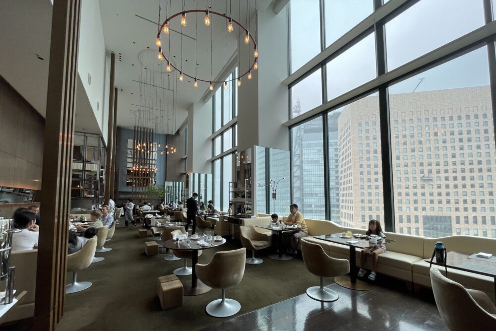 コンラッド東京 朝食 会場