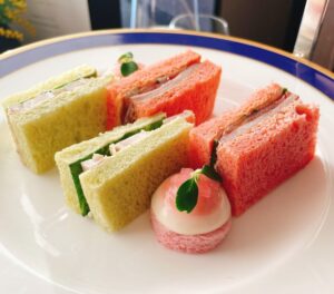 リッツカールトン東京 クラブラウンジ サンドイッチ