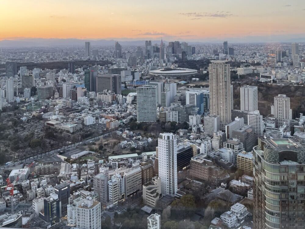 リッツカールトン東京 客室からの眺望