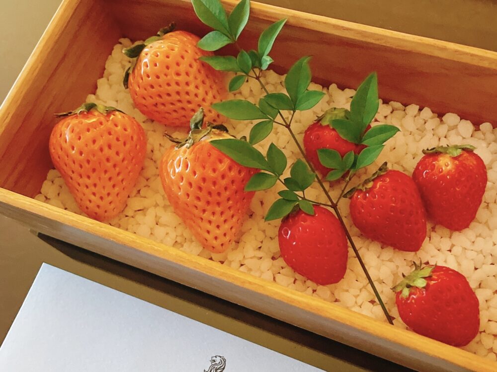 リッツカールトン東京 客室 いちご