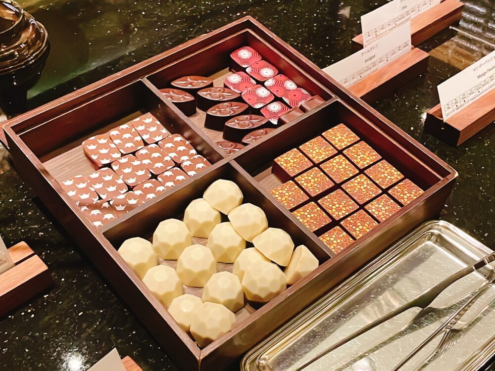 リッツカールトン東京 クラブラウンジ チョコレート
