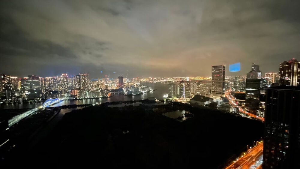 コンラッド東京 客室 夜景
